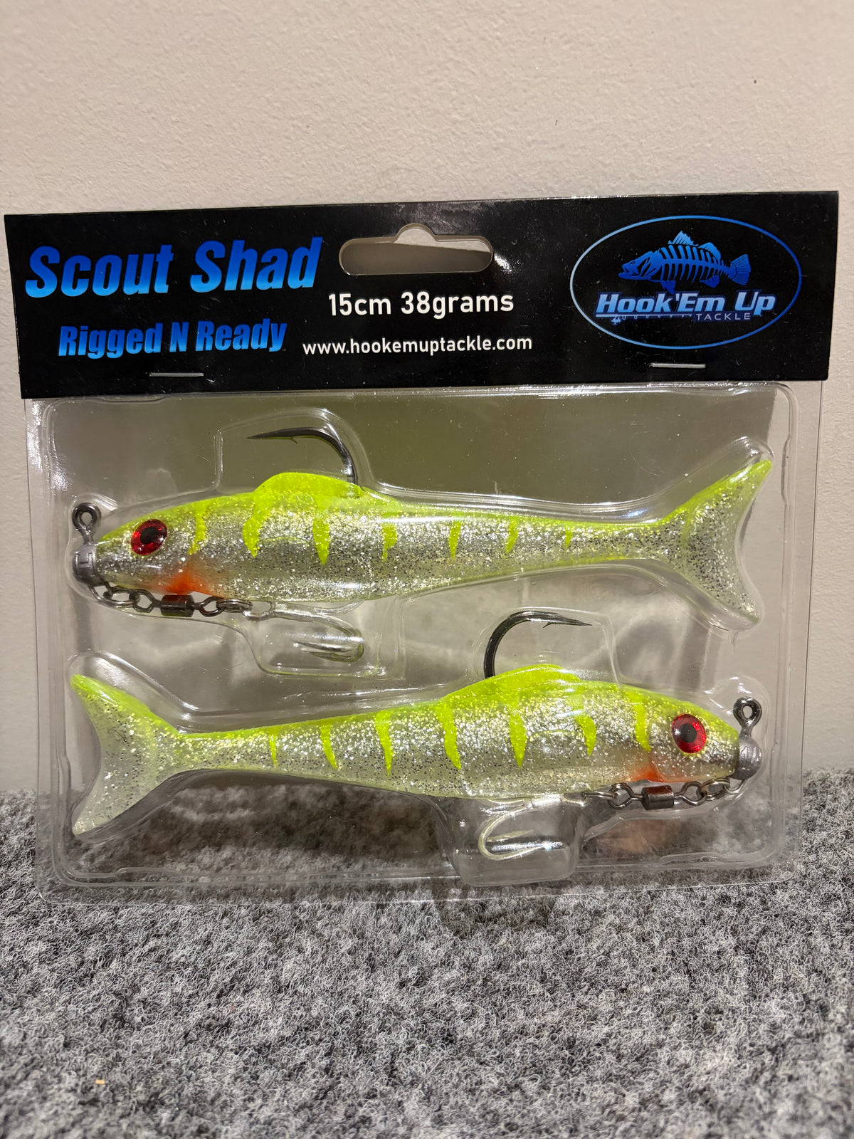 Scout Shad Rigged N Ready 6 inch – Hook'Em Up Tackle