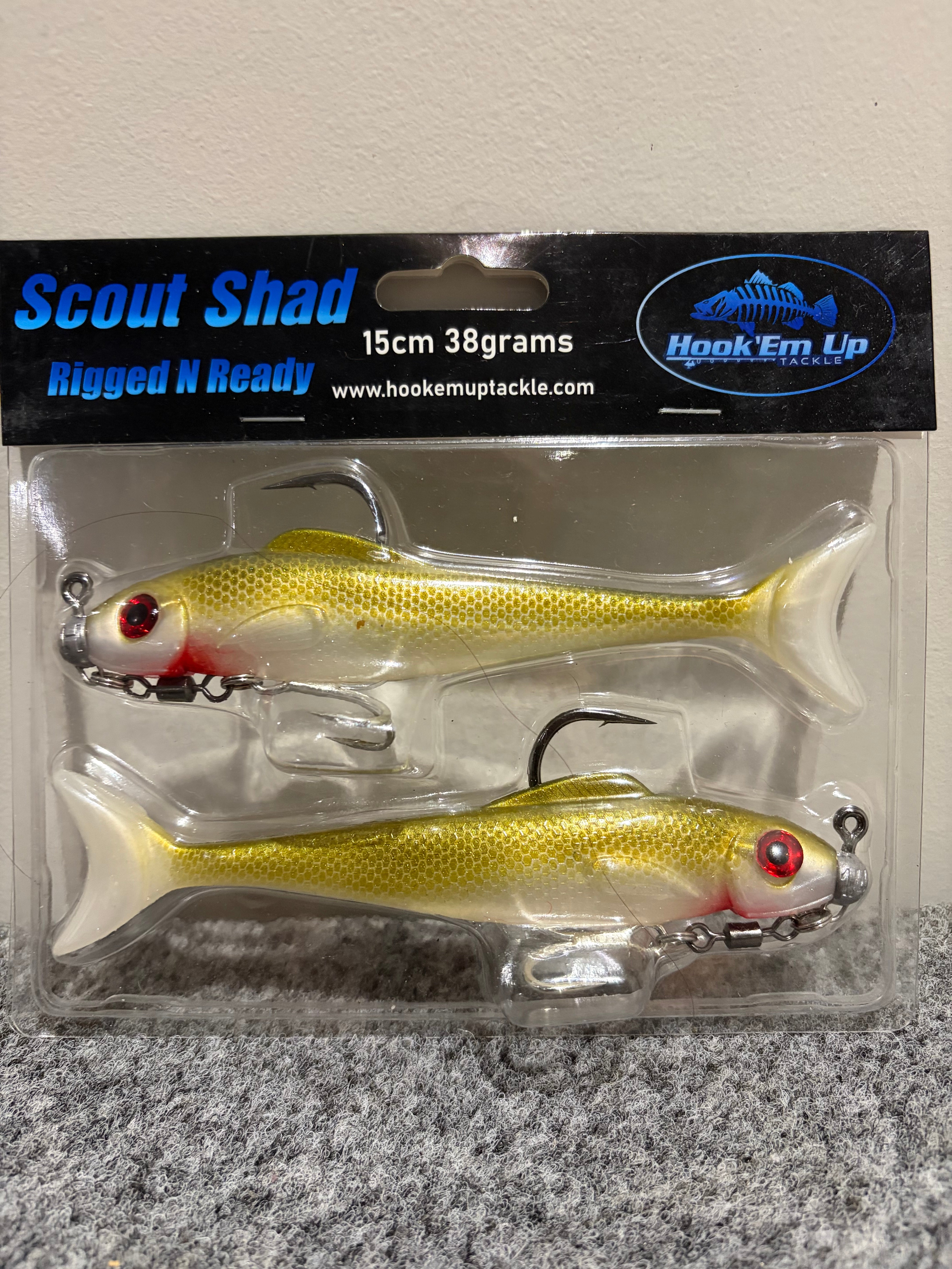 Scout Shad Rigged N Ready 6 inch