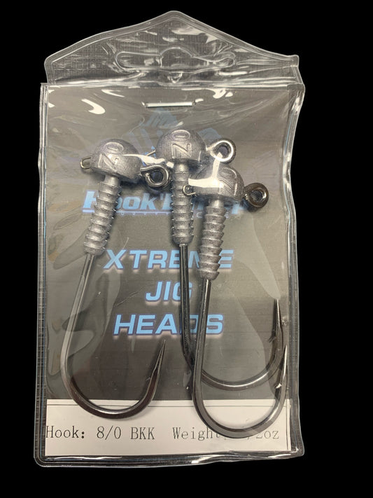 Xtreme Jig heads 8/0 x 1/2oz