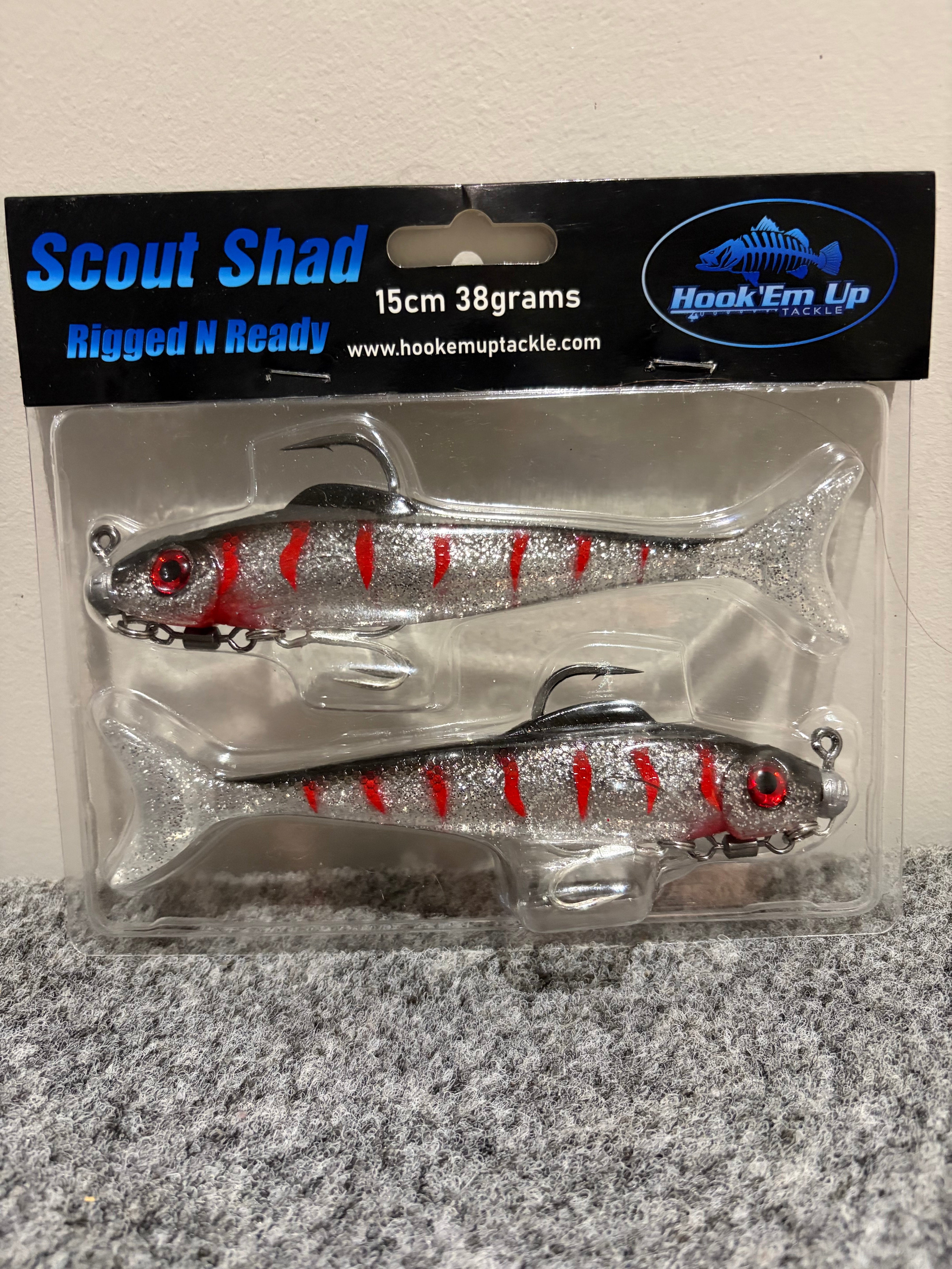 Scout Shad Rigged N Ready 6 inch