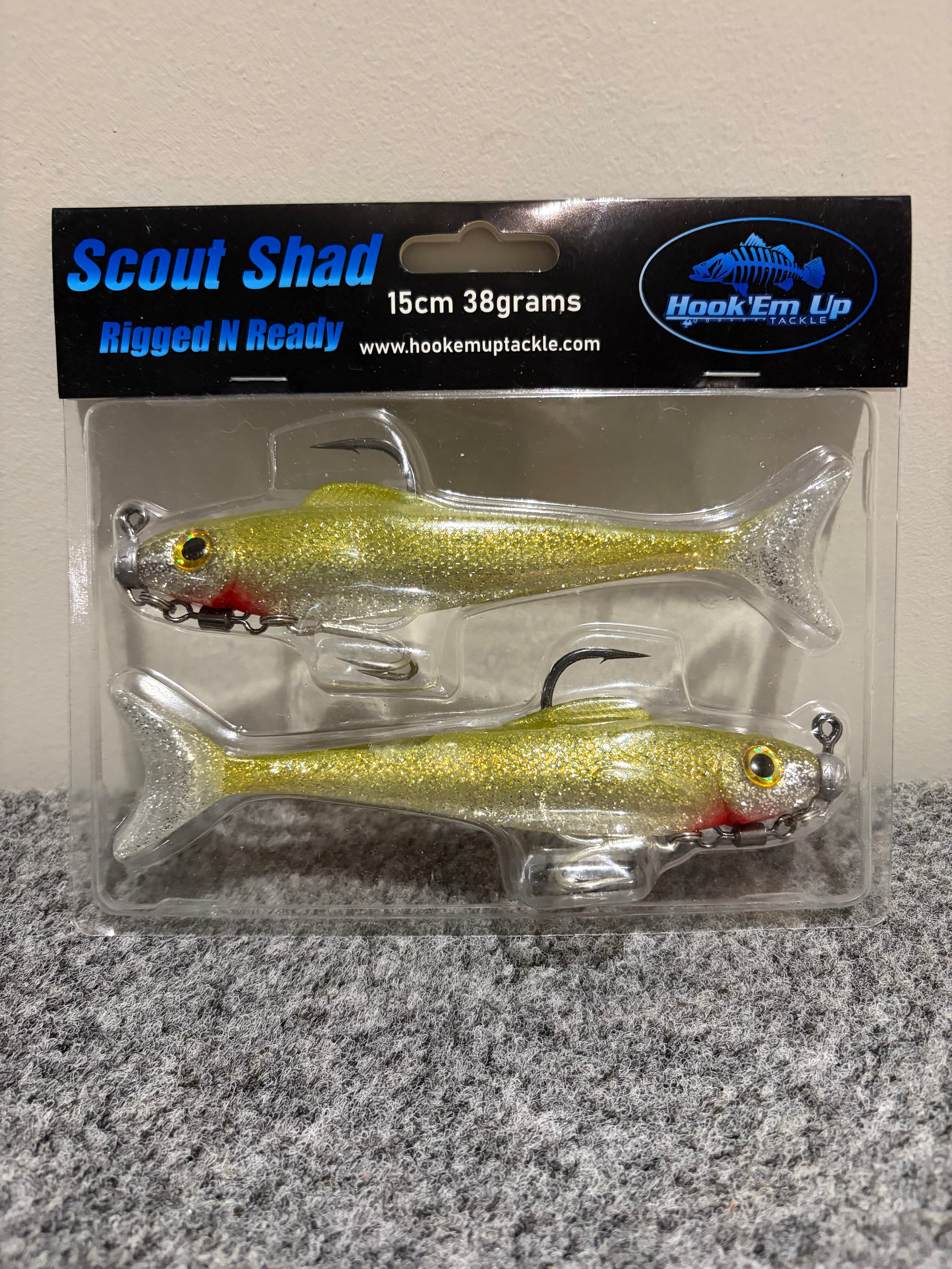 Scout Shad Rigged N Ready 6 inch