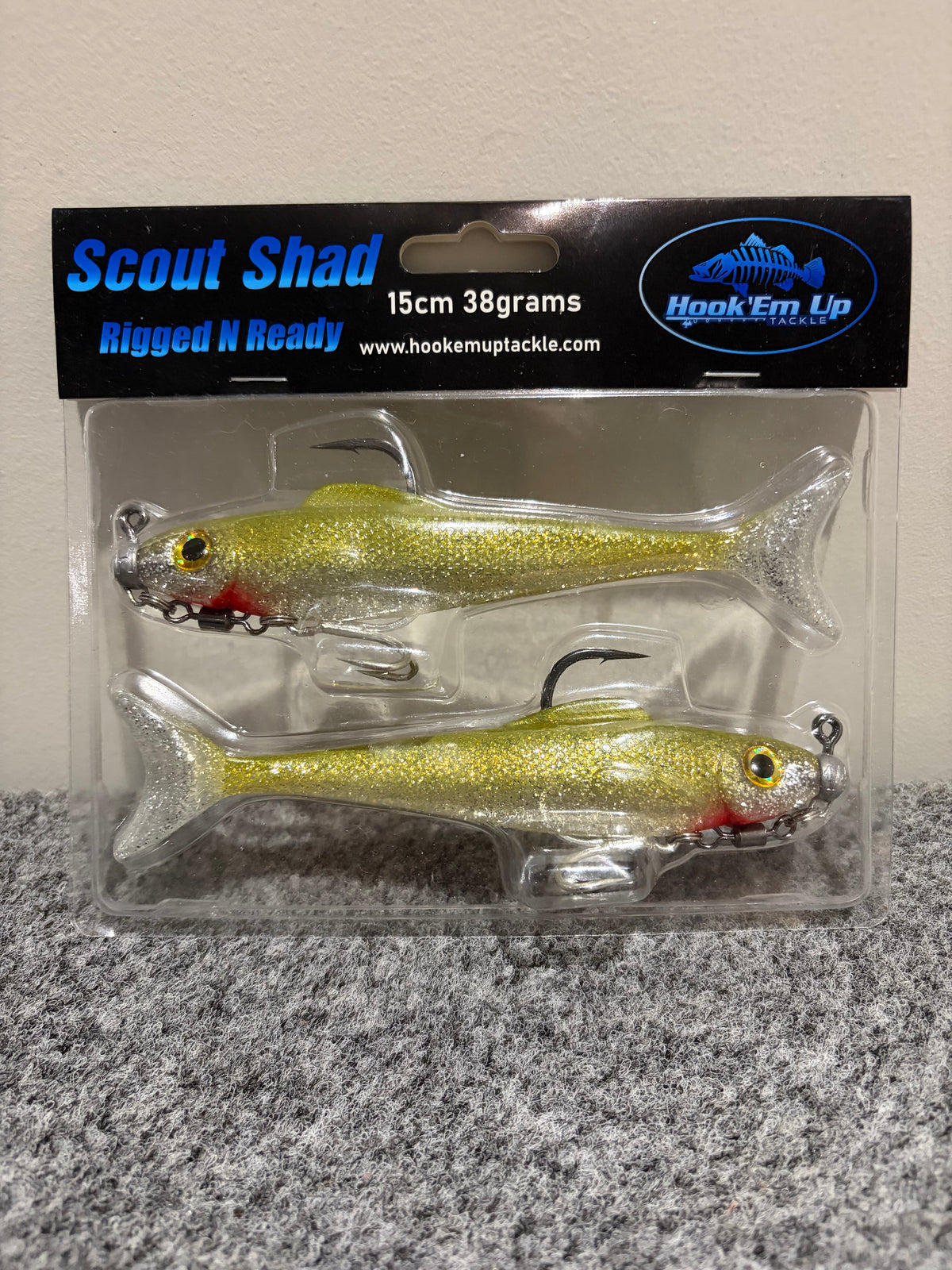 Scout Shad Rigged N Ready 6 inch – Hook'Em Up Tackle