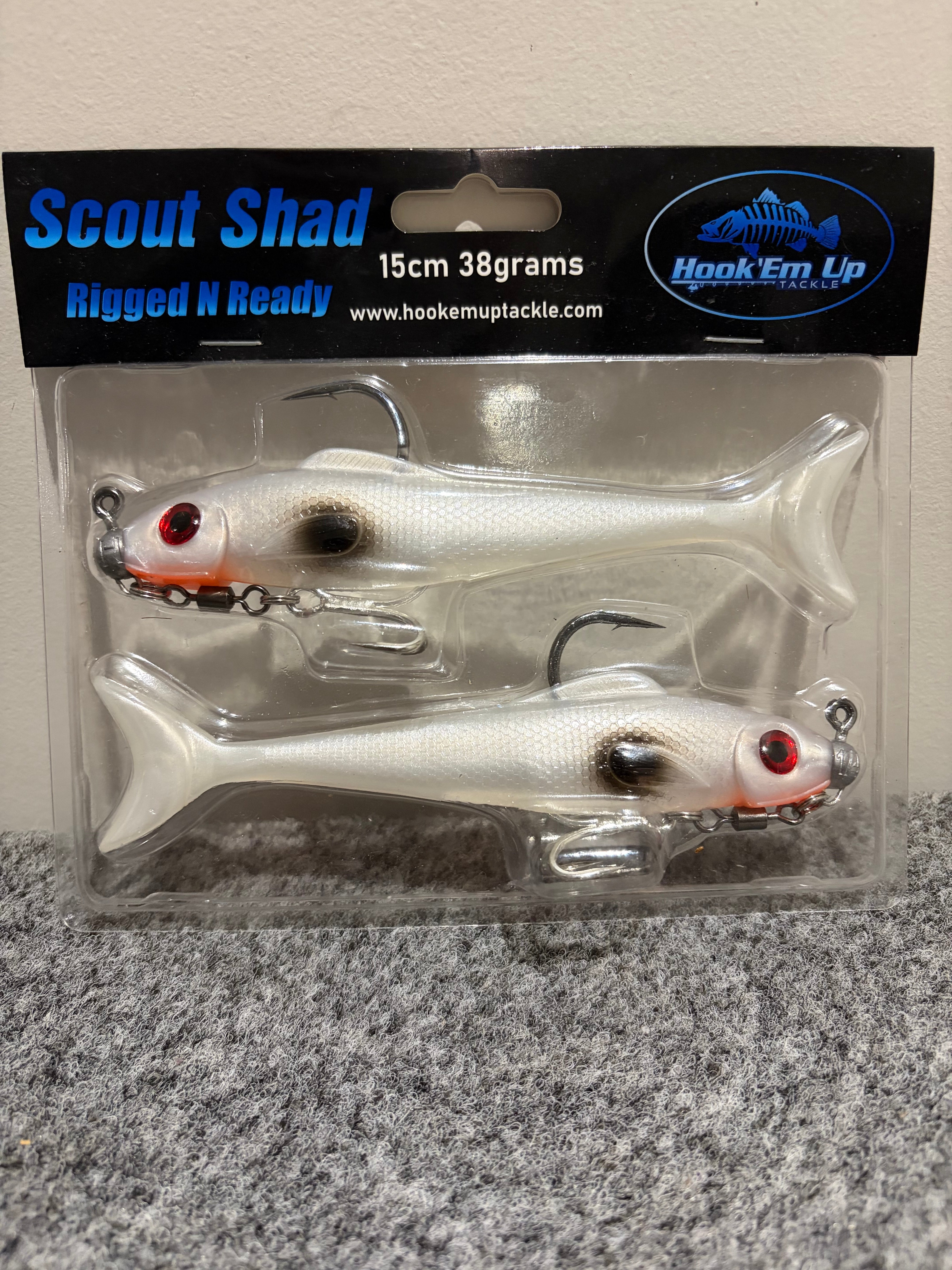 Scout Shad Rigged N Ready 6 inch