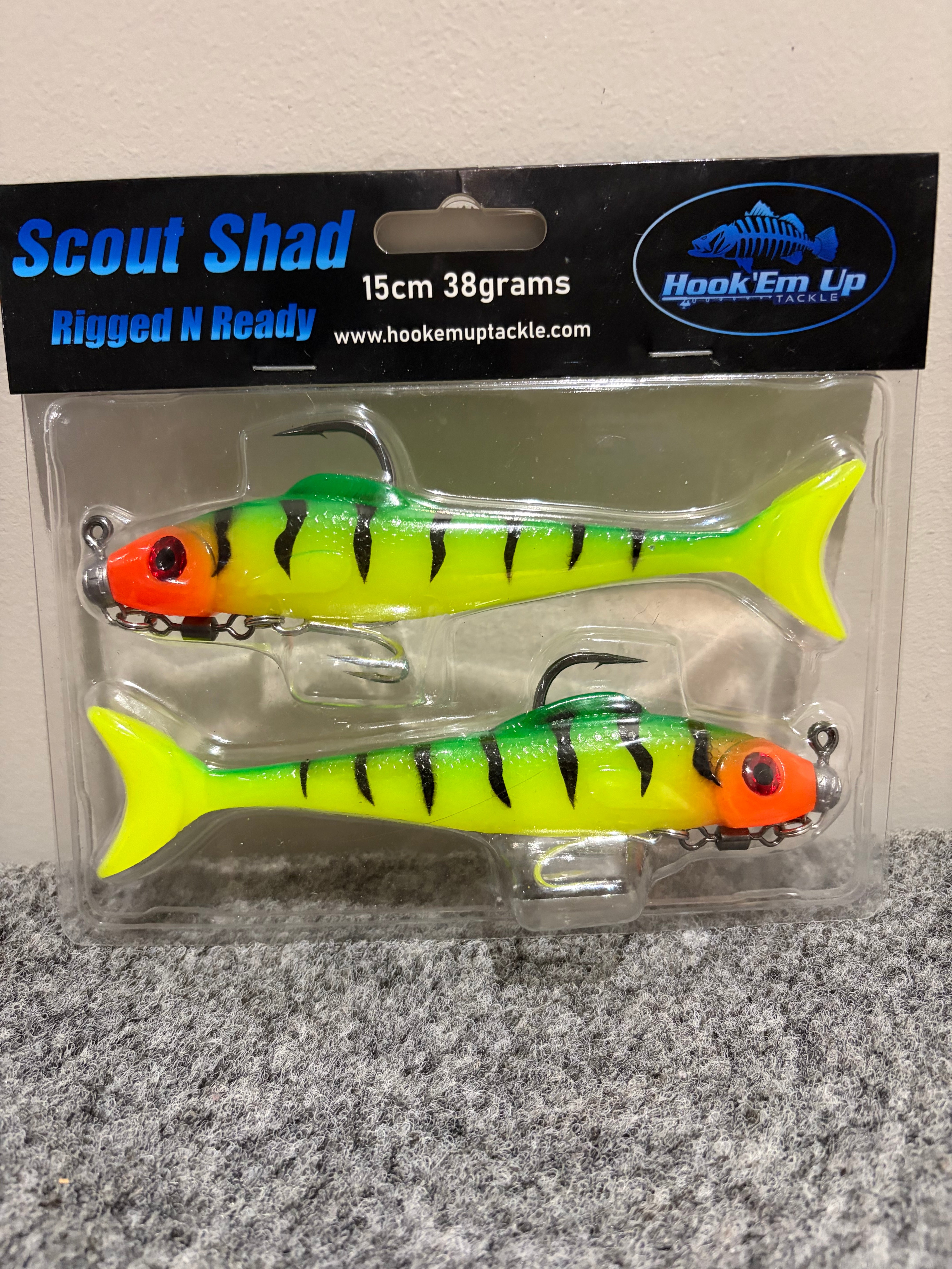 Scout Shad Rigged N Ready 6 inch