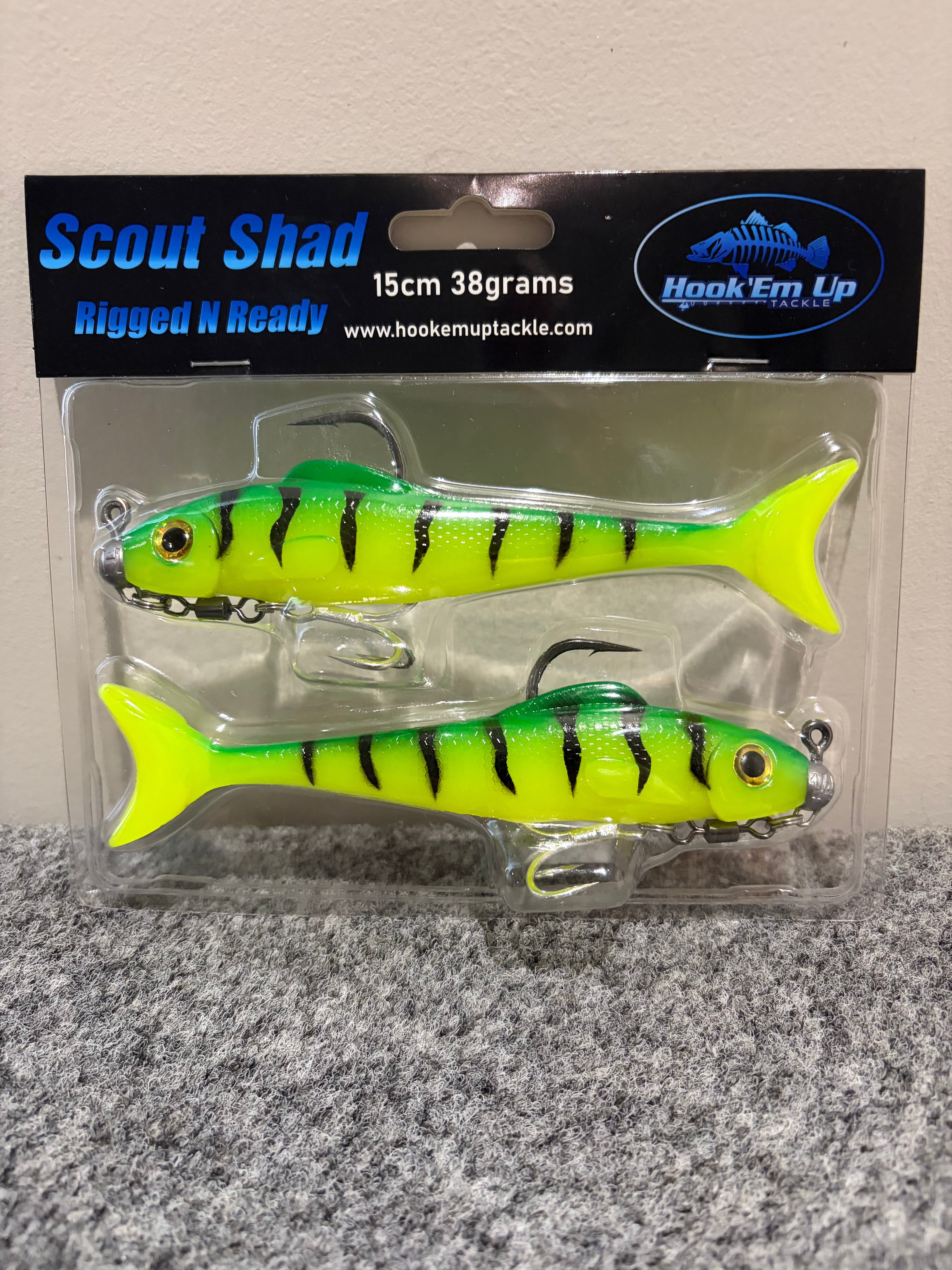 Scout Shad Rigged N Ready 6 inch