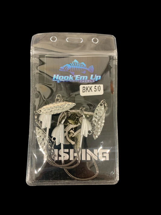 Weedies Flashers 5/0 Weedless Hooks